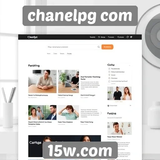 Novo design intuitivo no chanelpg com