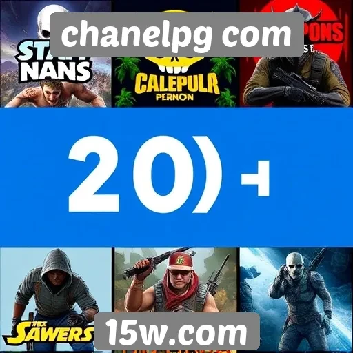 Ranking dos jogos mais populares em chanelpg com